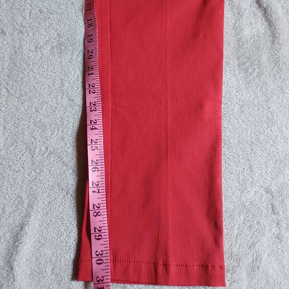 Multiples Women's Straight Leg Red Dress Pants Size 10. - Picture 9 of 12